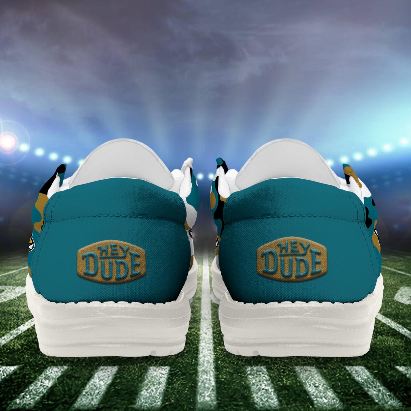 NFL x JAX Personalized Canvas Loafer Shoes HLP