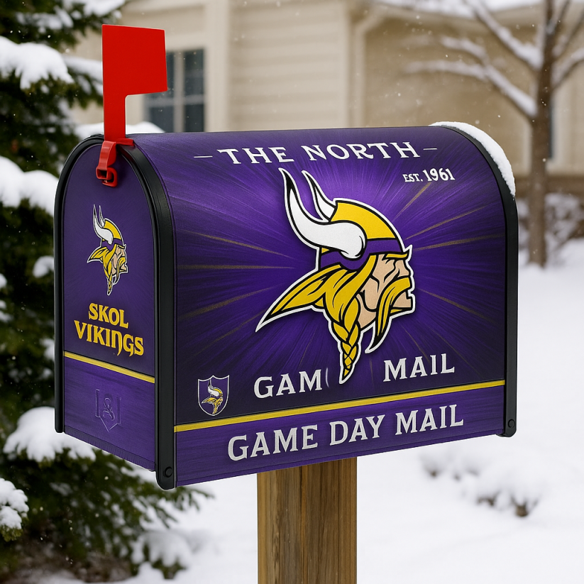 NFL x MV Rugby Outdoor Mailbox Decoration V1 NAK NHT