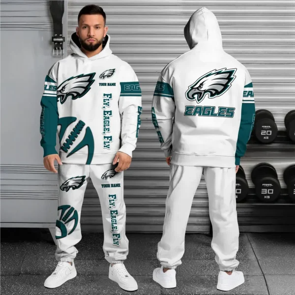 NFL x PE Combo Hoodie And Long Sweatpants New Trends V1 NAK NHT
