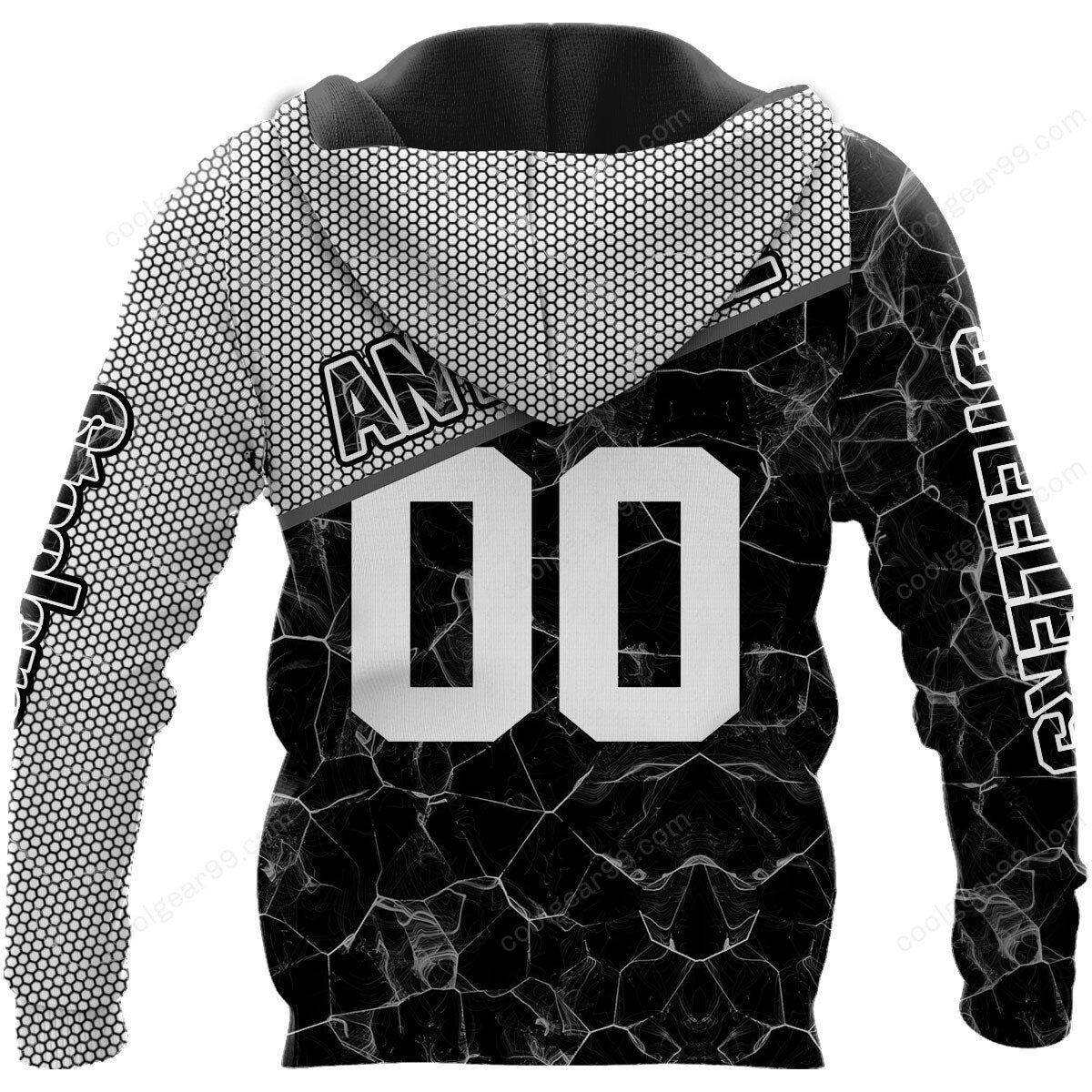 NFL x PIT Electric Marble Personalized Hoodie HLP HLPHUONG