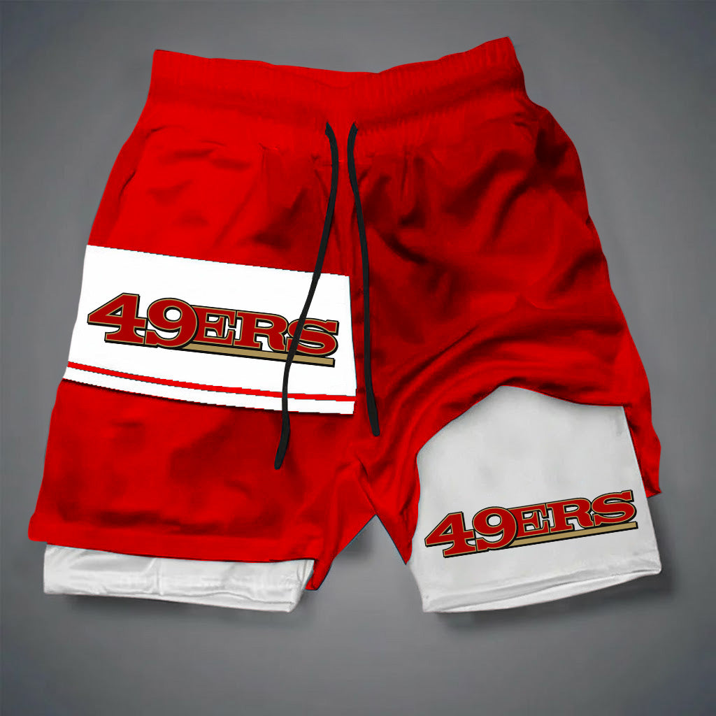 NFL x SF DOUBLE LAYER SHORTS V1 NAK NHM