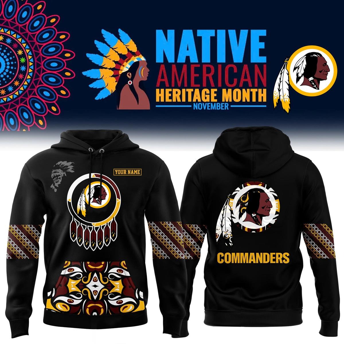 NFL x WC Native Amercan Hoodie Edition V1 NAK