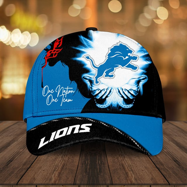 NFLx DET Classic Cap - One Nation One Team Design V1 NAK