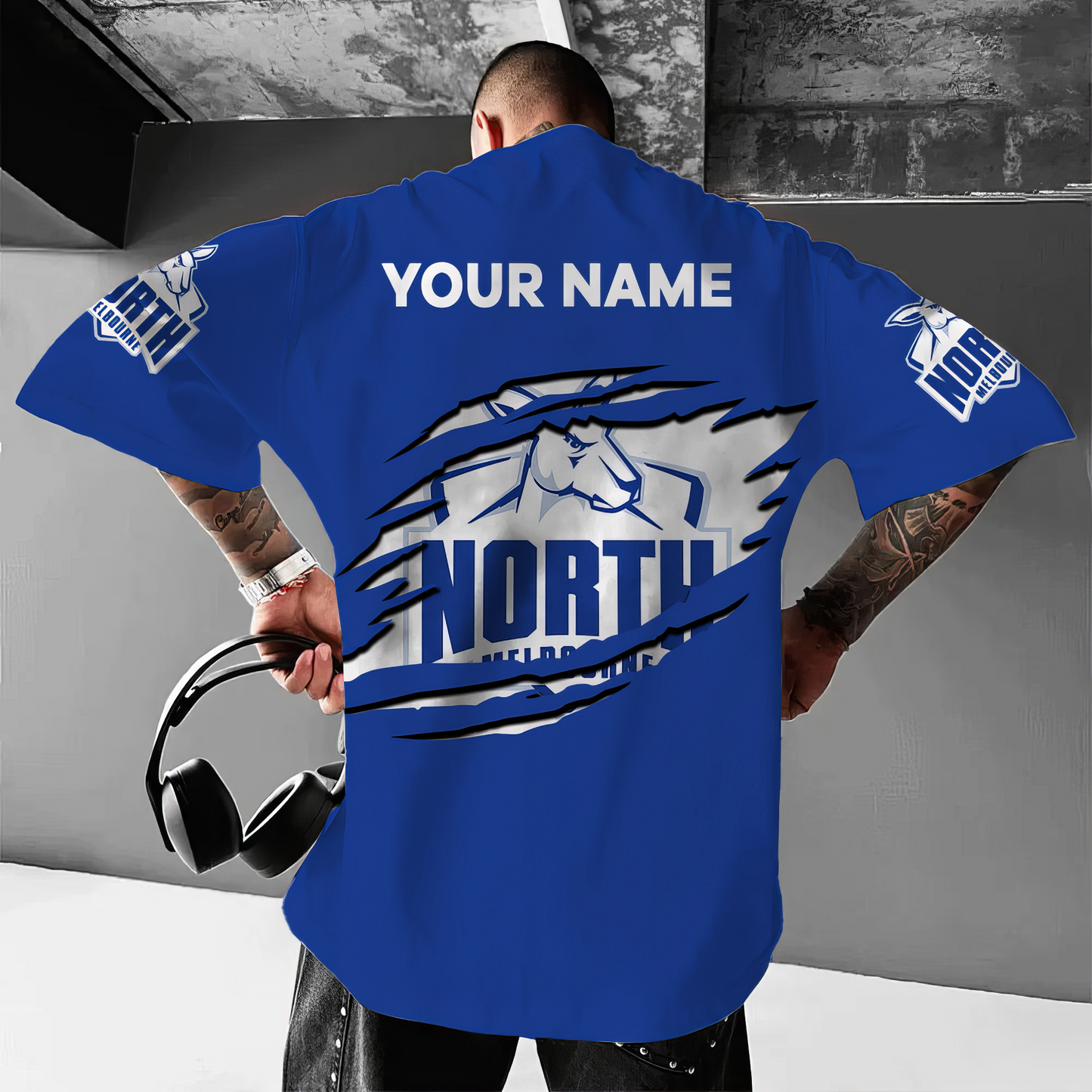 NM AFL Personalized AOP T Shirt For Fan