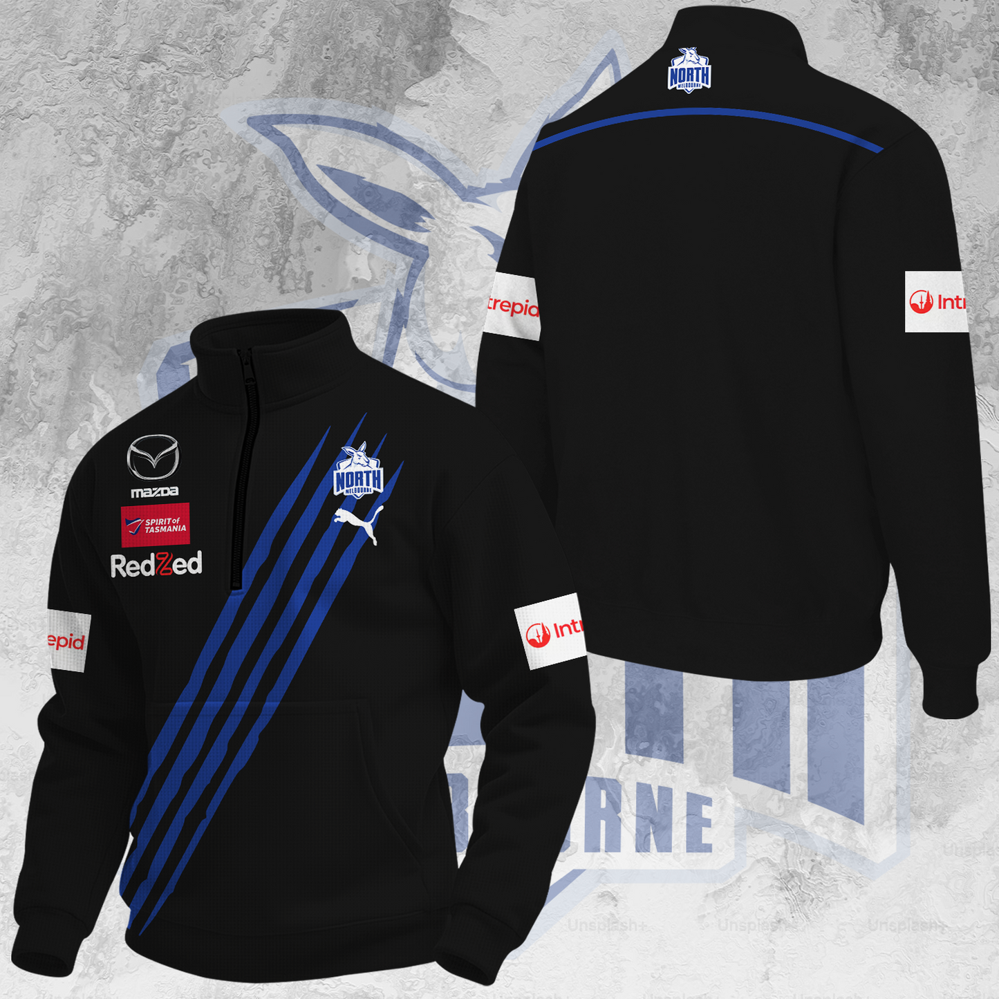 North Melbourne Football Club AFL Kangaroos Limited Edition New Hoodie 2025 TM V2