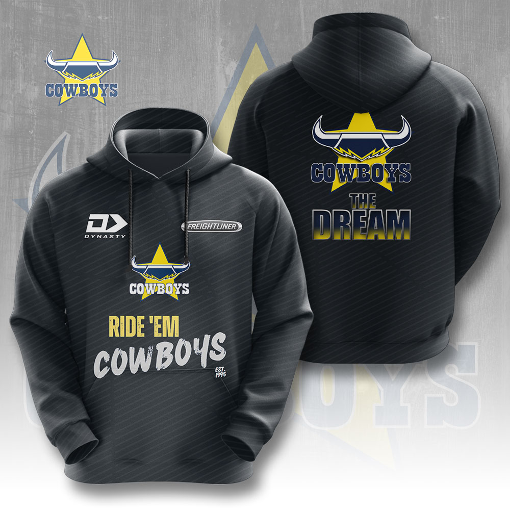 North Queensland Cowboys NRL Limited Edition Hoodie TM V23
