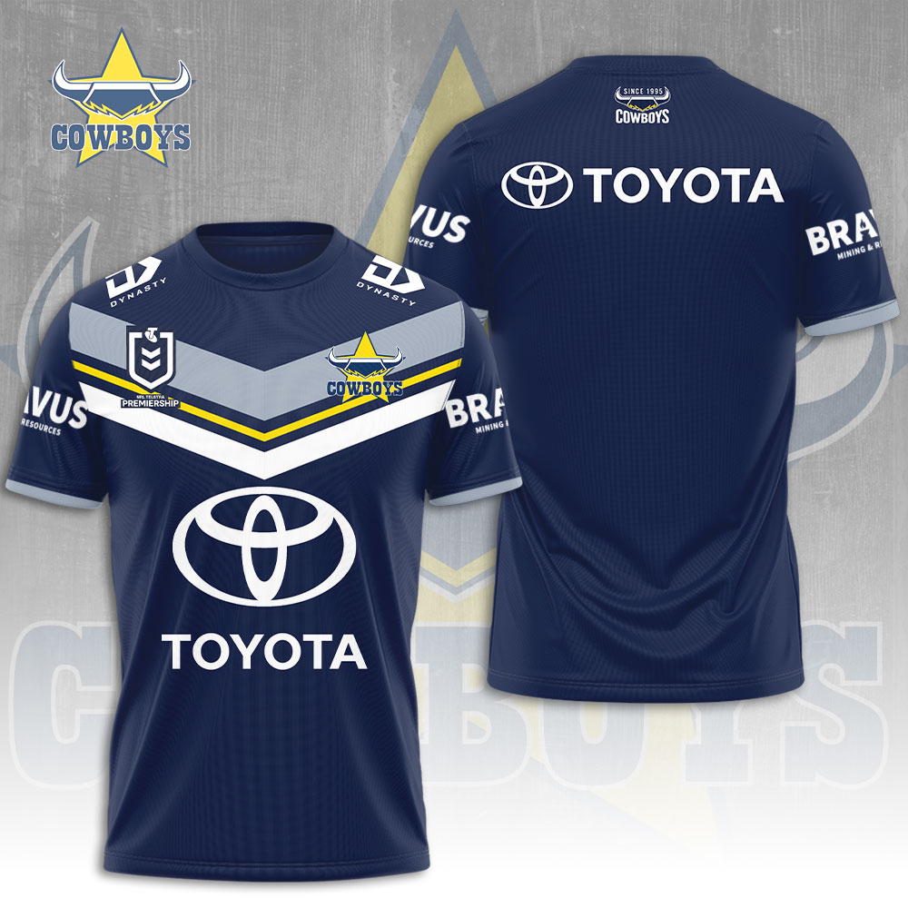 North Queensland Cowboys NRL Limited Edition T-Shirt TM - You will save more when you buy the clothes and hat combo V26
