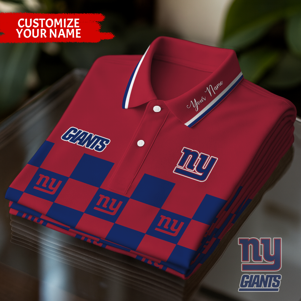 NYG NFL V6 Polo Shirt DDT NTL