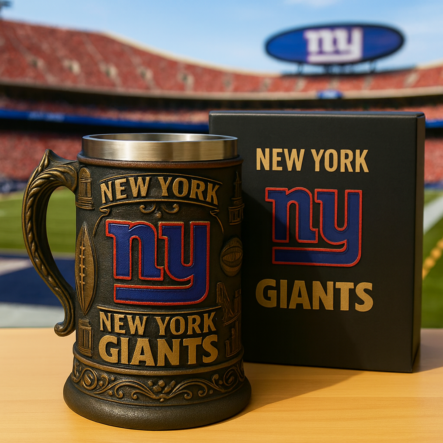 NYG x NFL Collectible Beer Stein DATND TANTD