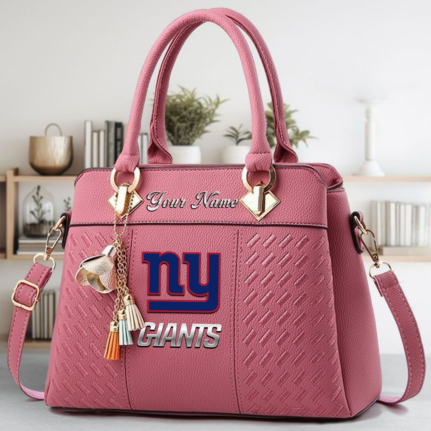 NYG x NFL Leather Bag DATND TANTD