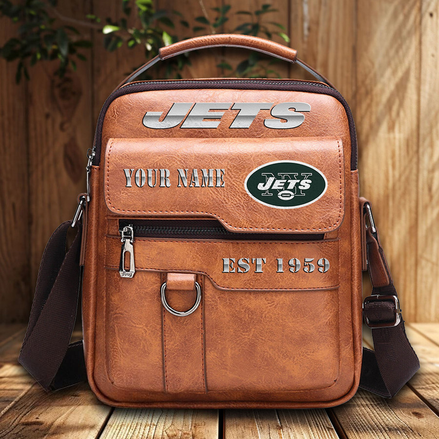 NYJ x NFL Leather Handbag DatND ThuongNH
