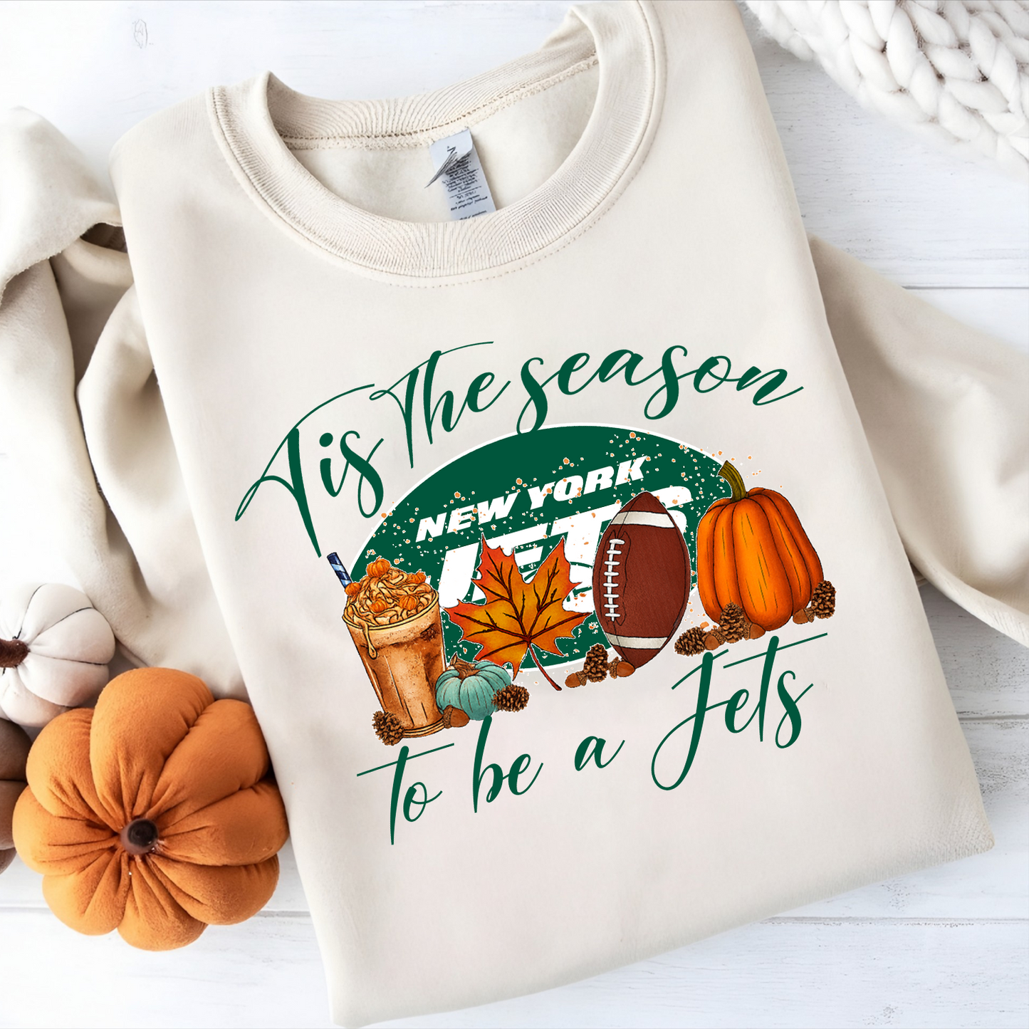 NYJ x NFL Tis The Season Sweatshirt DatND DVT