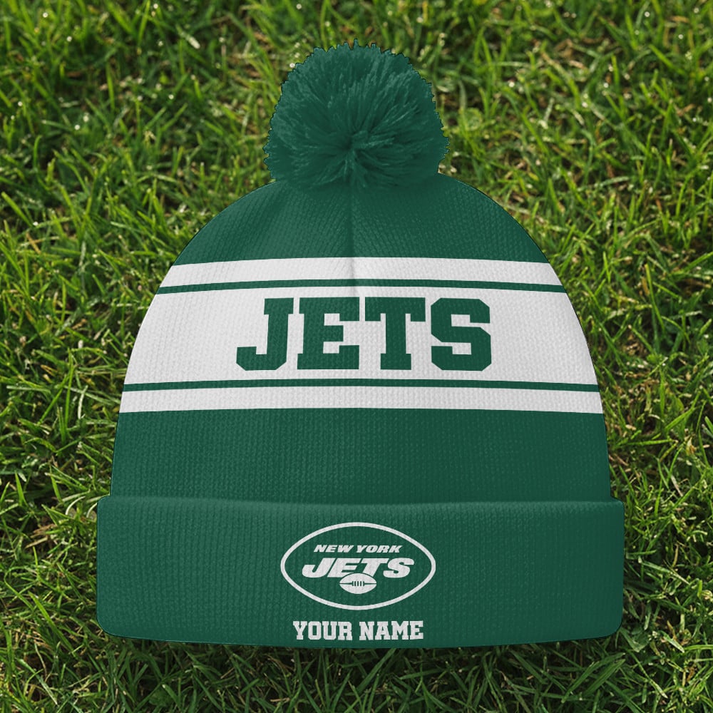 NYJ x NFL Woolen Beanie Hat Aldult And Kid DatND DVT