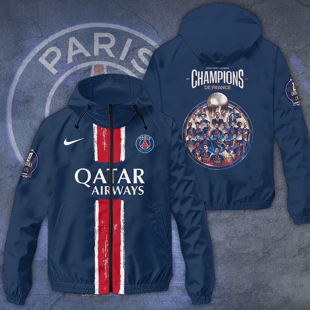 Paris Saint-Germain F.C UEFA Champions League Final Winbreaker Jacket TM NTA V8