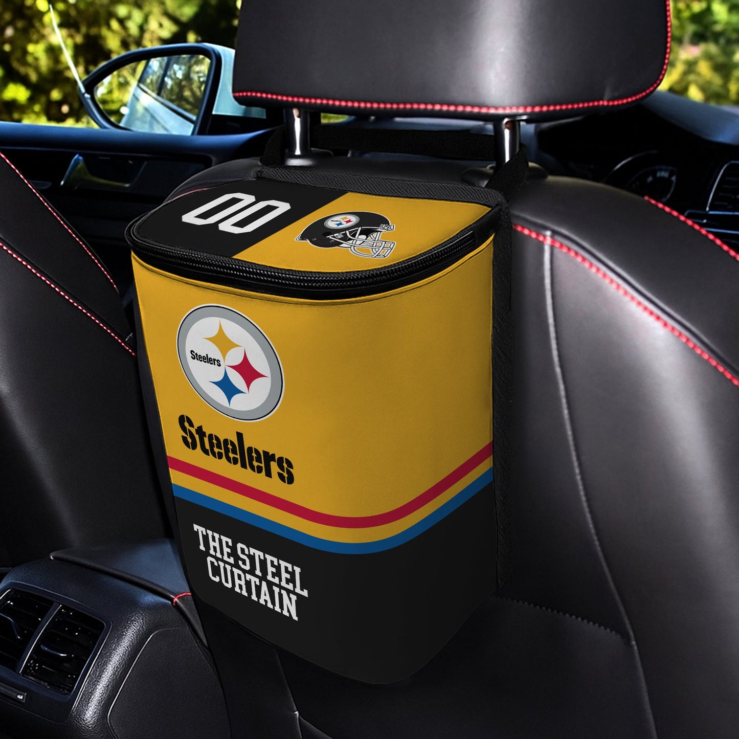 PBS x NFL Car Hanging Trash Bin NDT X NHM