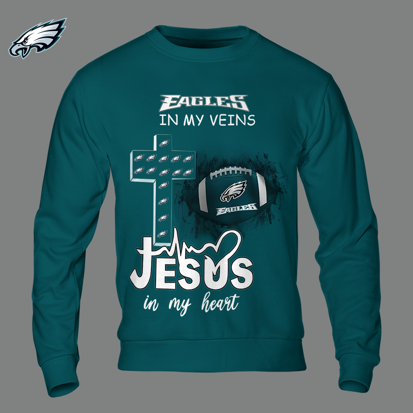PE - Jesus In My Heart Shirt DDT HLPHUONG