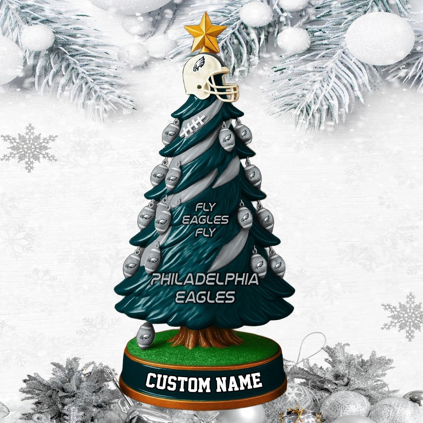 PE NFL Acrylic Block Gift For Fans DDT CTND