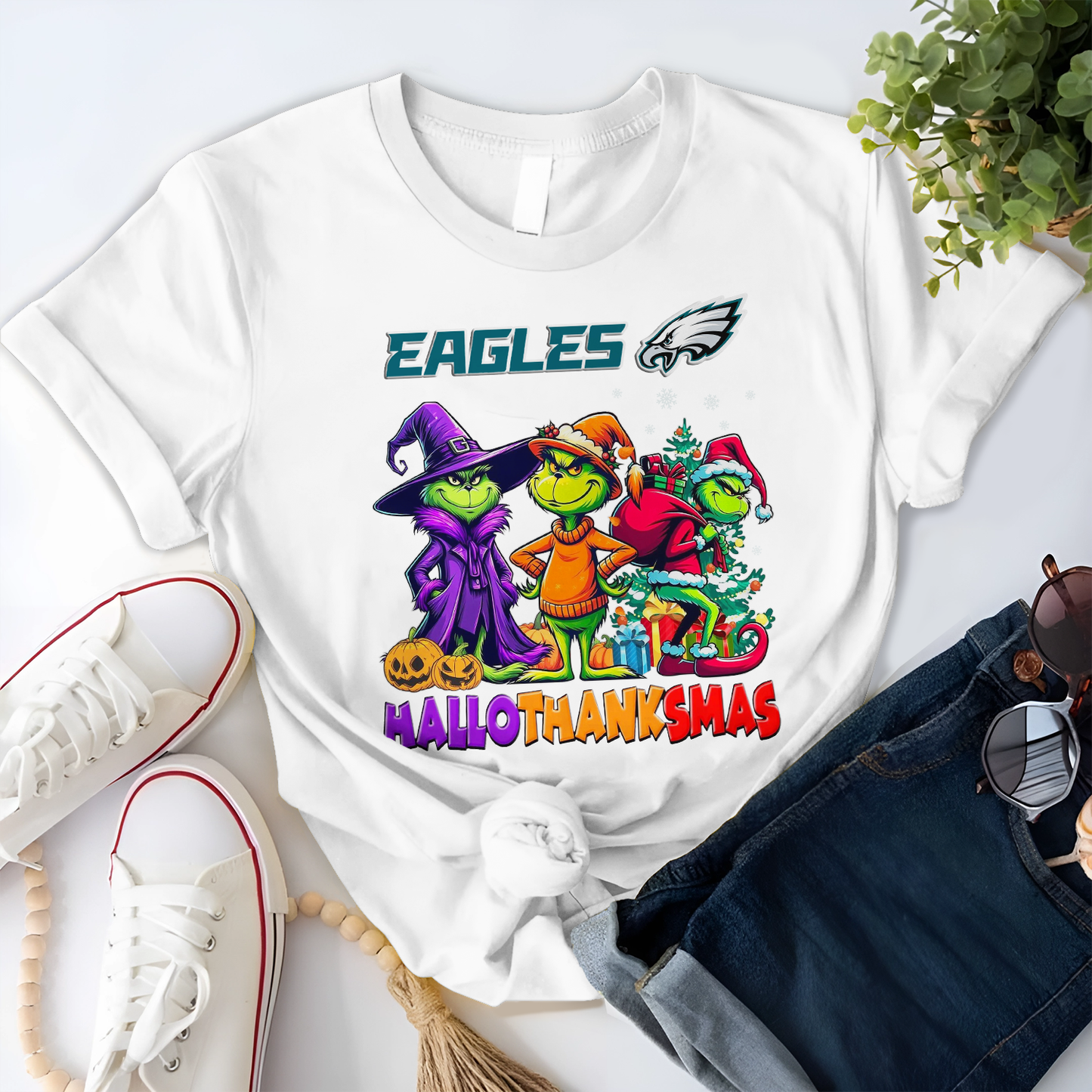 PE NFL x Hallothanksmas Shirt DDT NTL