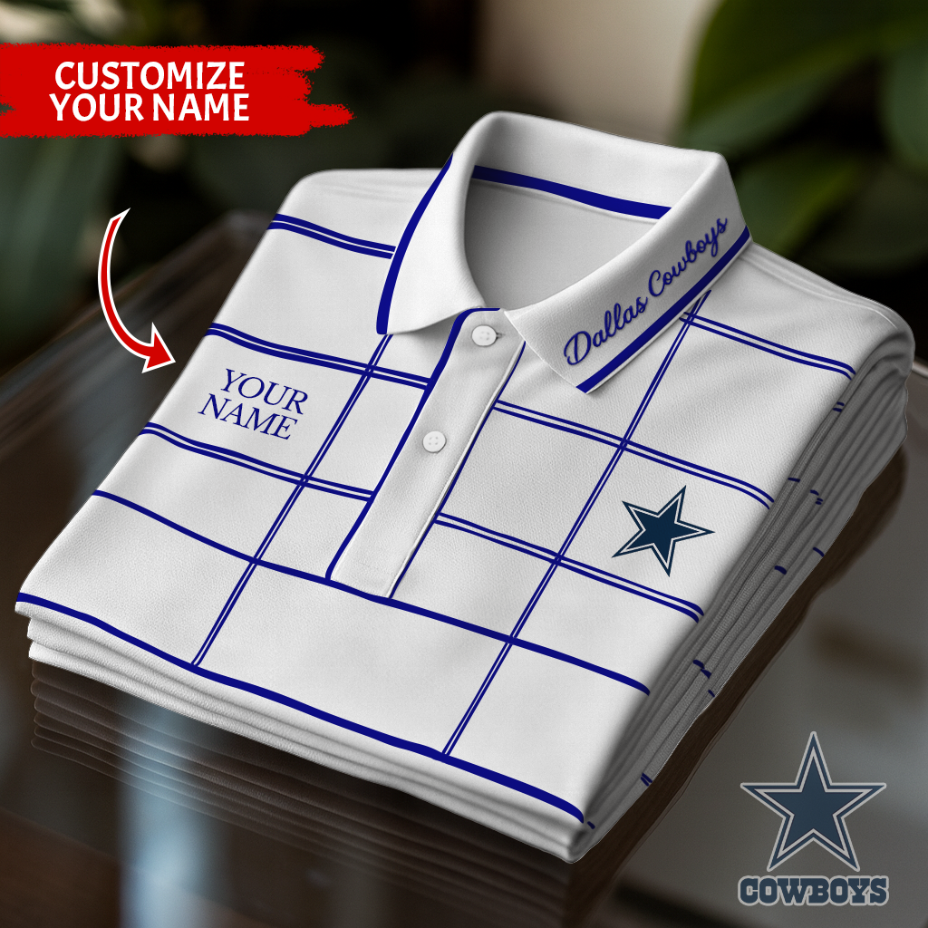 Personalized DC Premium NFL Polo Shirt DDT NTL