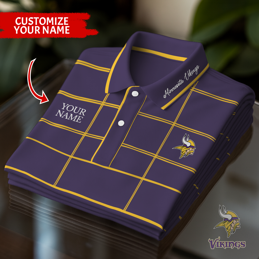 Personalized MV Premium NFL Polo Shirt DDT NTL