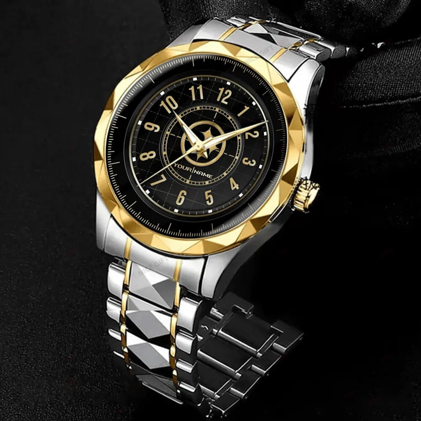 PIT x NFL Alloy Luxury Quartz Custom Watch V2 DATND TANTD