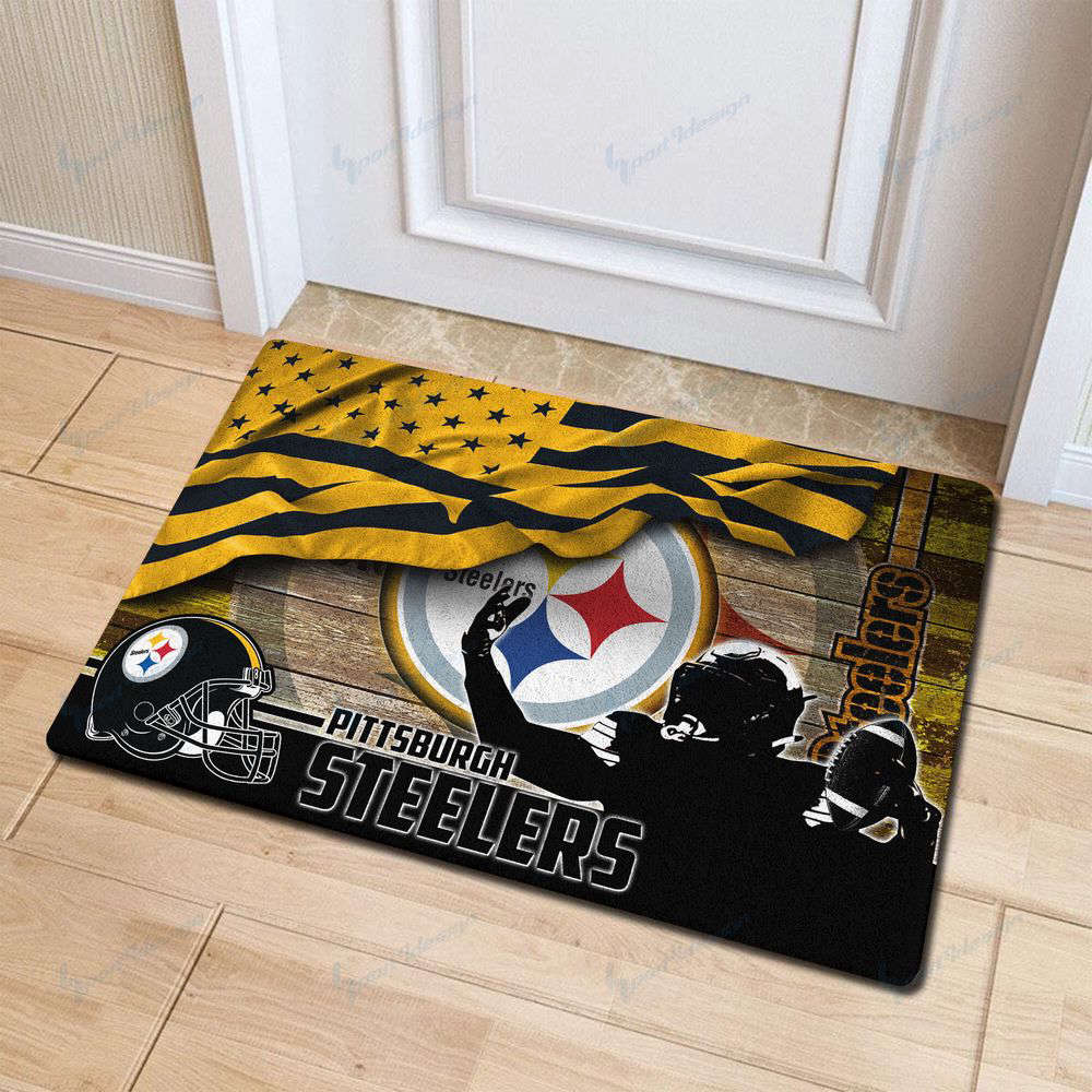 PIT x NFL Doormat, Best Gift For Home Decor NDT NHM