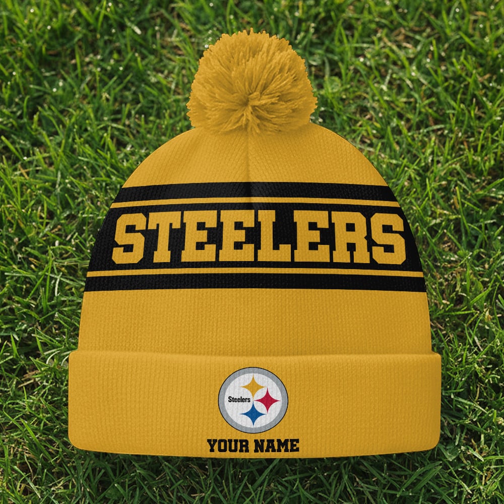 PIT x NFL Woolen Beanie Hat Aldult And Kid DatND DVT