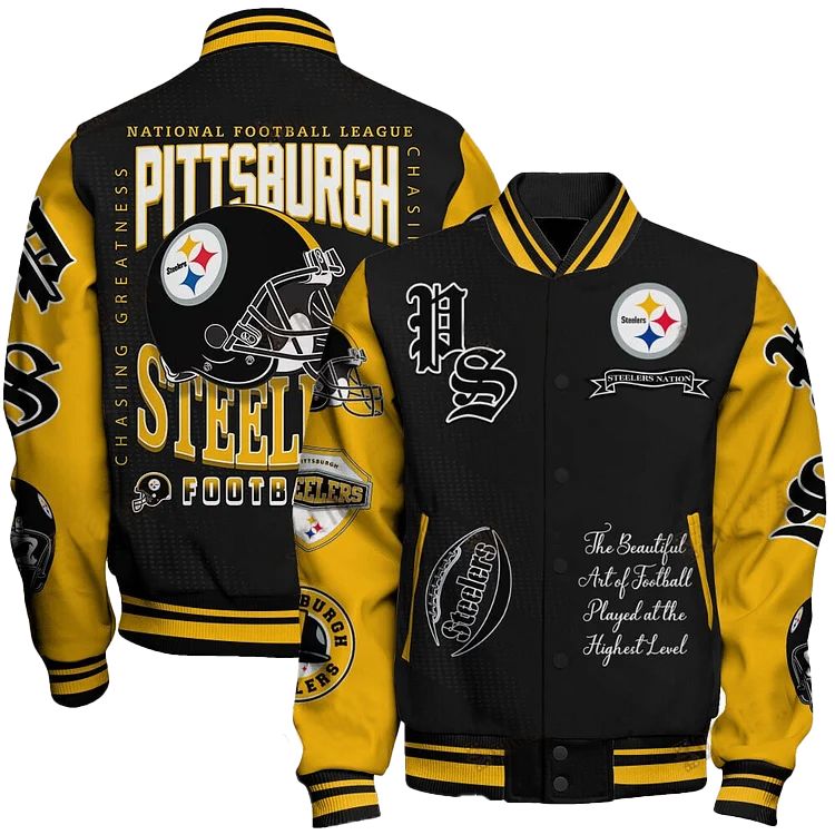 Pittsburgh Steelers 2024 American Football Conference Unisex Varsity Jacket V3 DDT 171025 HLPHUONG