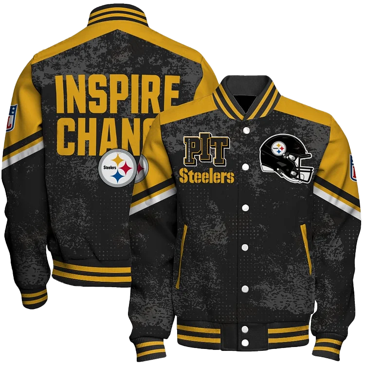 Pittsburgh Steelers Football Team 2024 - 25 Immortal Style Unisex Varsity Jacket DDT HLPHUONG