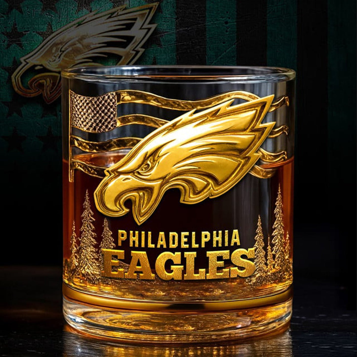 PLE x NFL PRENIUM WHISKEY GLASS NDT NHM V2