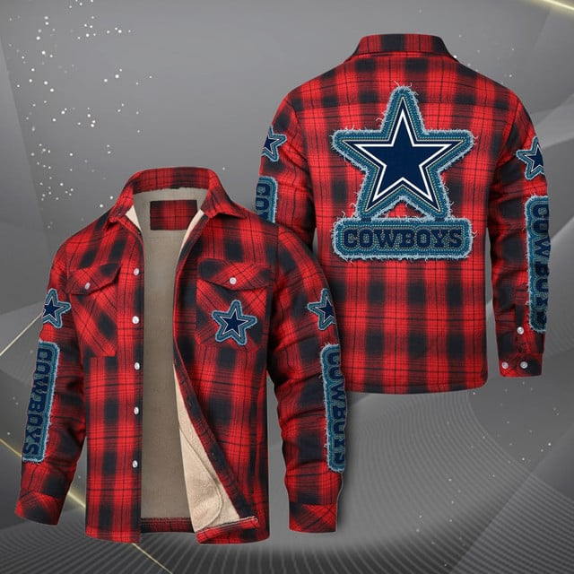 PREMIUM CLASSIC NFL X DAL Casual Cotton Fleece Jackets NDT TDT