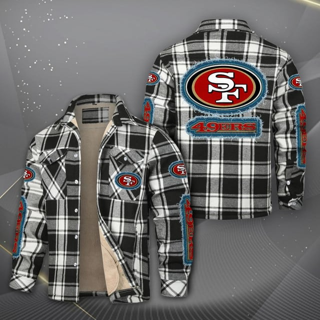 PREMIUM CLASSIC NFL X SF49 Casual Cotton Fleece Jackets NDT TDT