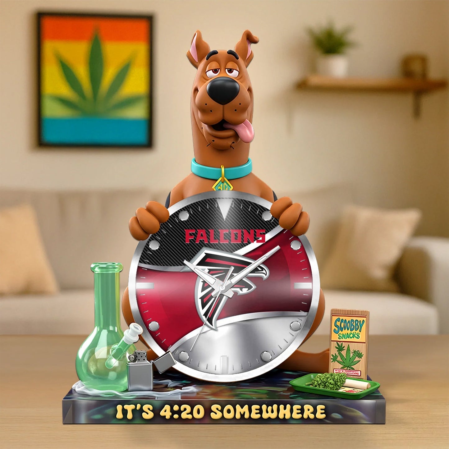 PREMIUM DESK CLOCK PLANQUE X ATL NDT NHM