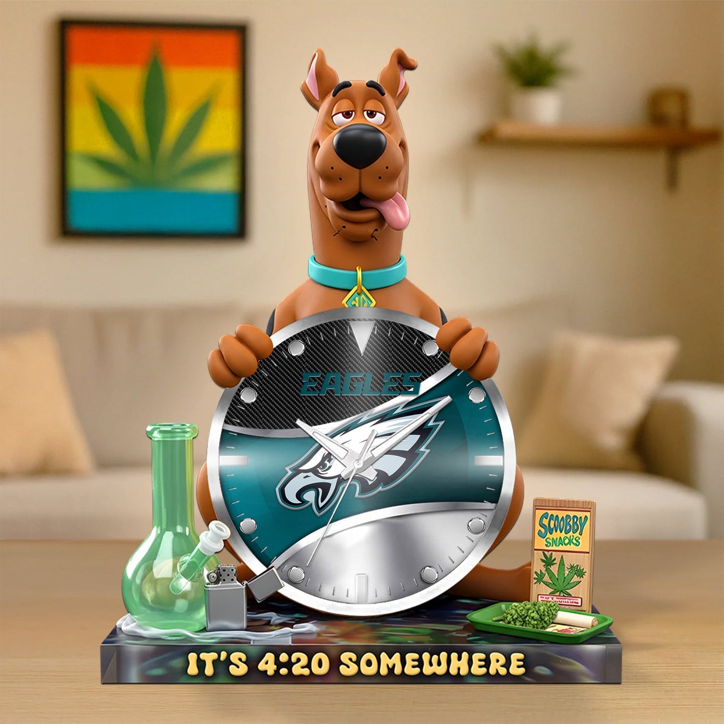 PREMIUM DESK CLOCK PLANQUE X PHI NDT NHM