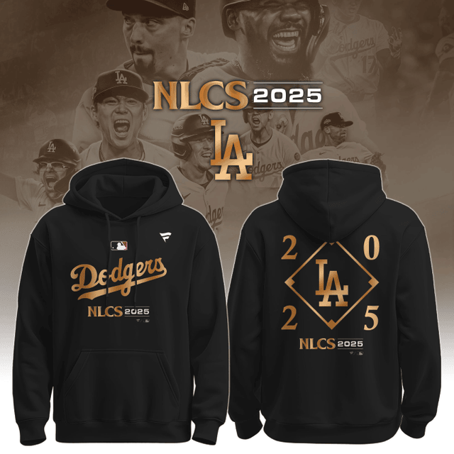 Premium MLB LAD Champions 2025 Hoodie V10 NMD 201025 TTV