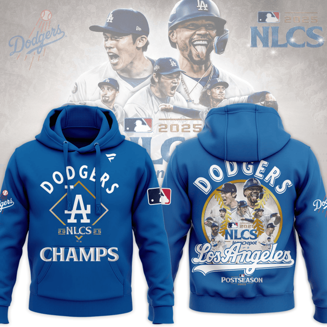 Premium MLB LAD Champions 2025 Hoodie V3 NMD 201025 TTV
