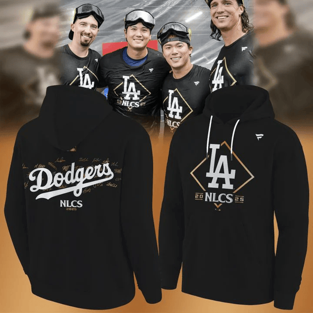 Premium MLB LAD Champions 2025 Hoodie V6 NMD 201025 TTV