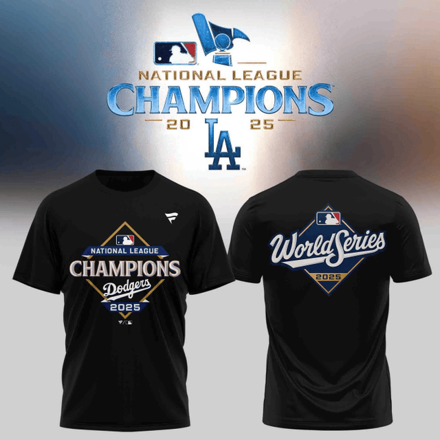 Premium MLB LAD Champions 2025 T-shirt V6 NMD 201025 TTV