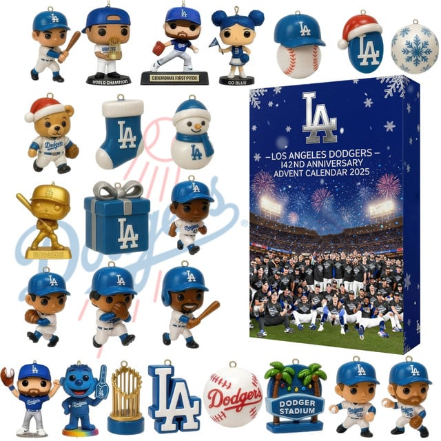 Premium MLB LAD World Series ADVENT CALENDAR V1 NMD 031125 TTV