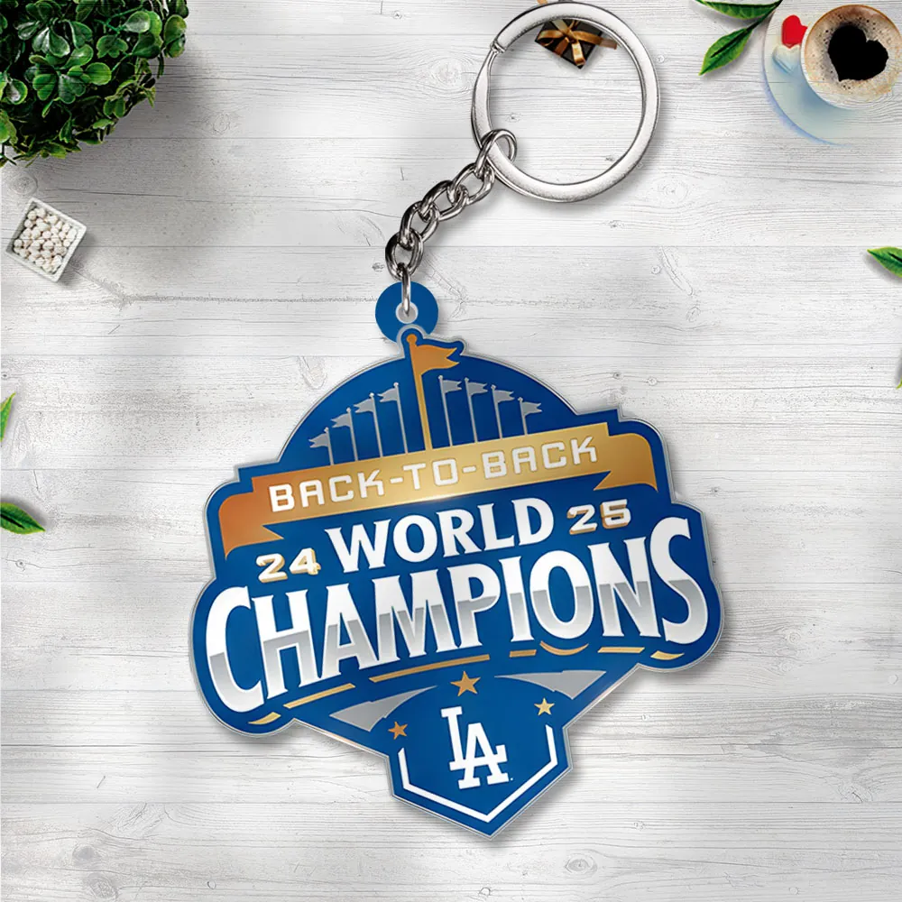 Premium MLB LAD World Series Keychain V1 NMD 031125 TTV