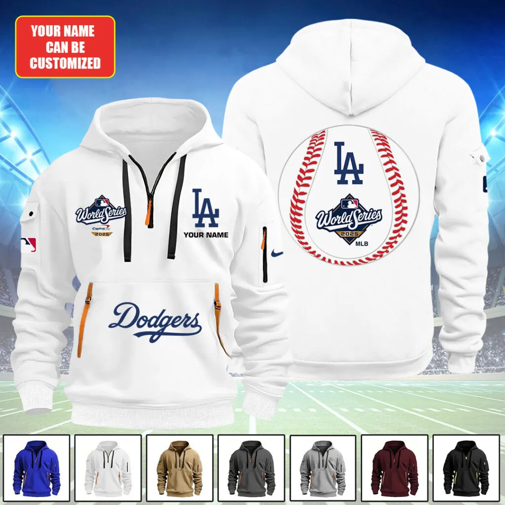 Premium MLB LAD World Zip Hoodie V3 NMD 031125 TTV