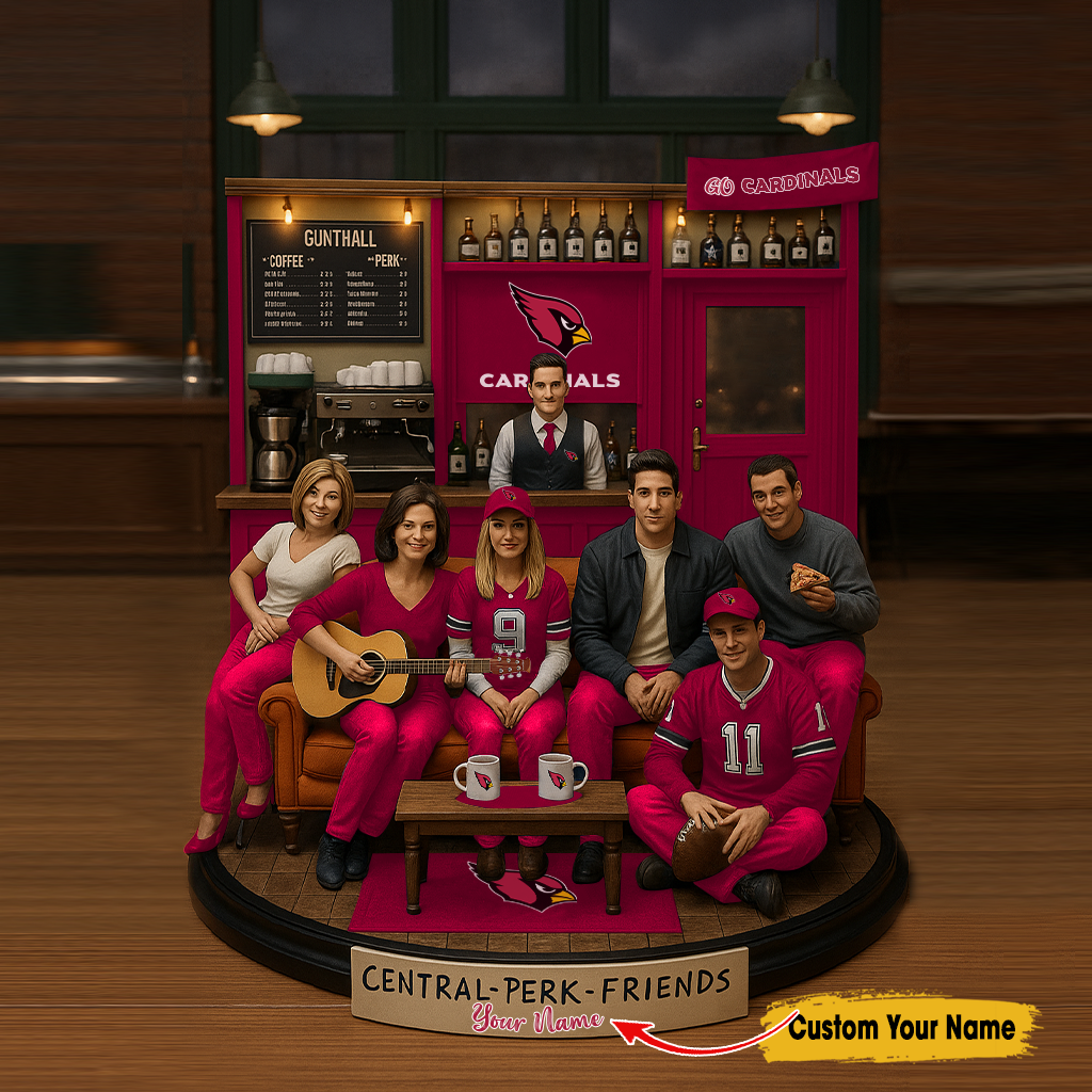 Premium NFL ARI x FR Acrylic Plaque V3 NMD TTV