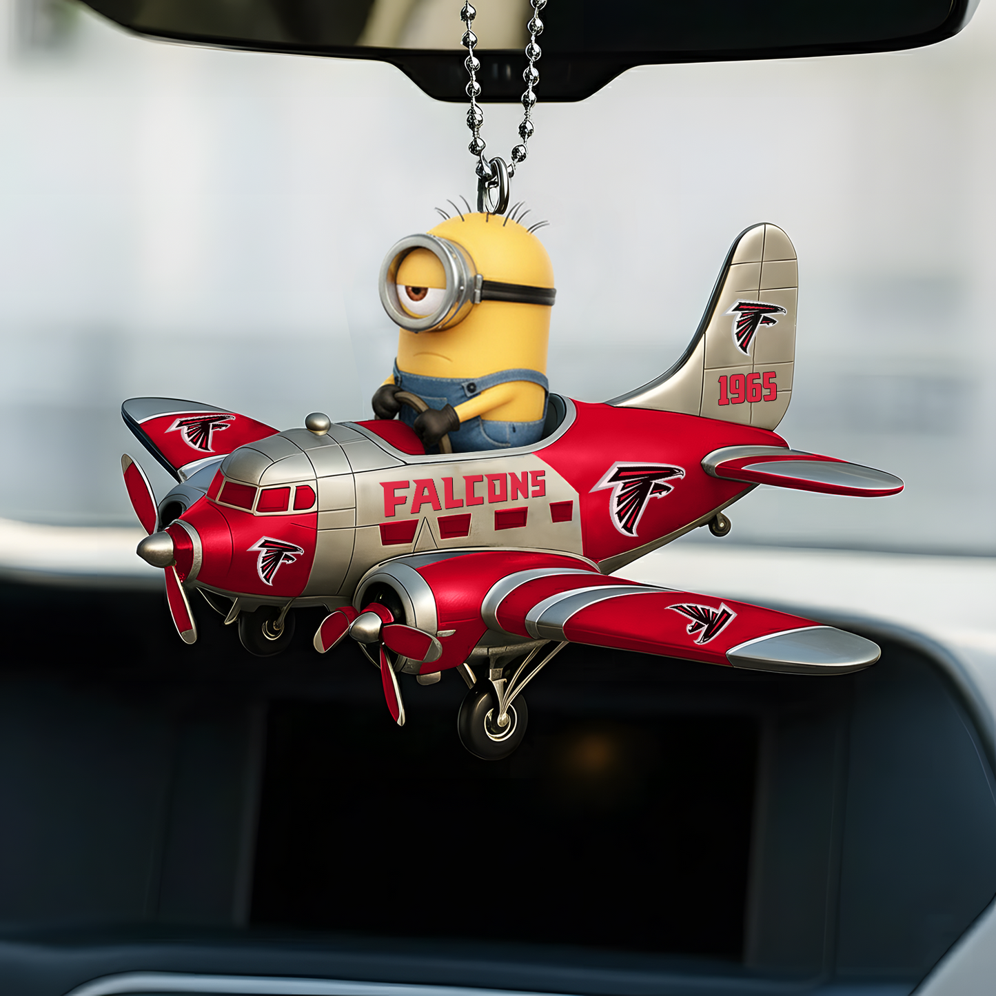 Premium NFL ATL x MINI Car Ornament V1 DATND TANTD