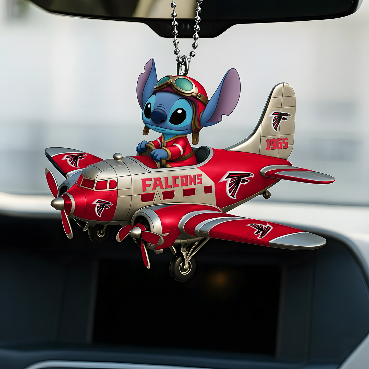 Premium NFL ATL x ST Car Ornament V1 DatND DVT