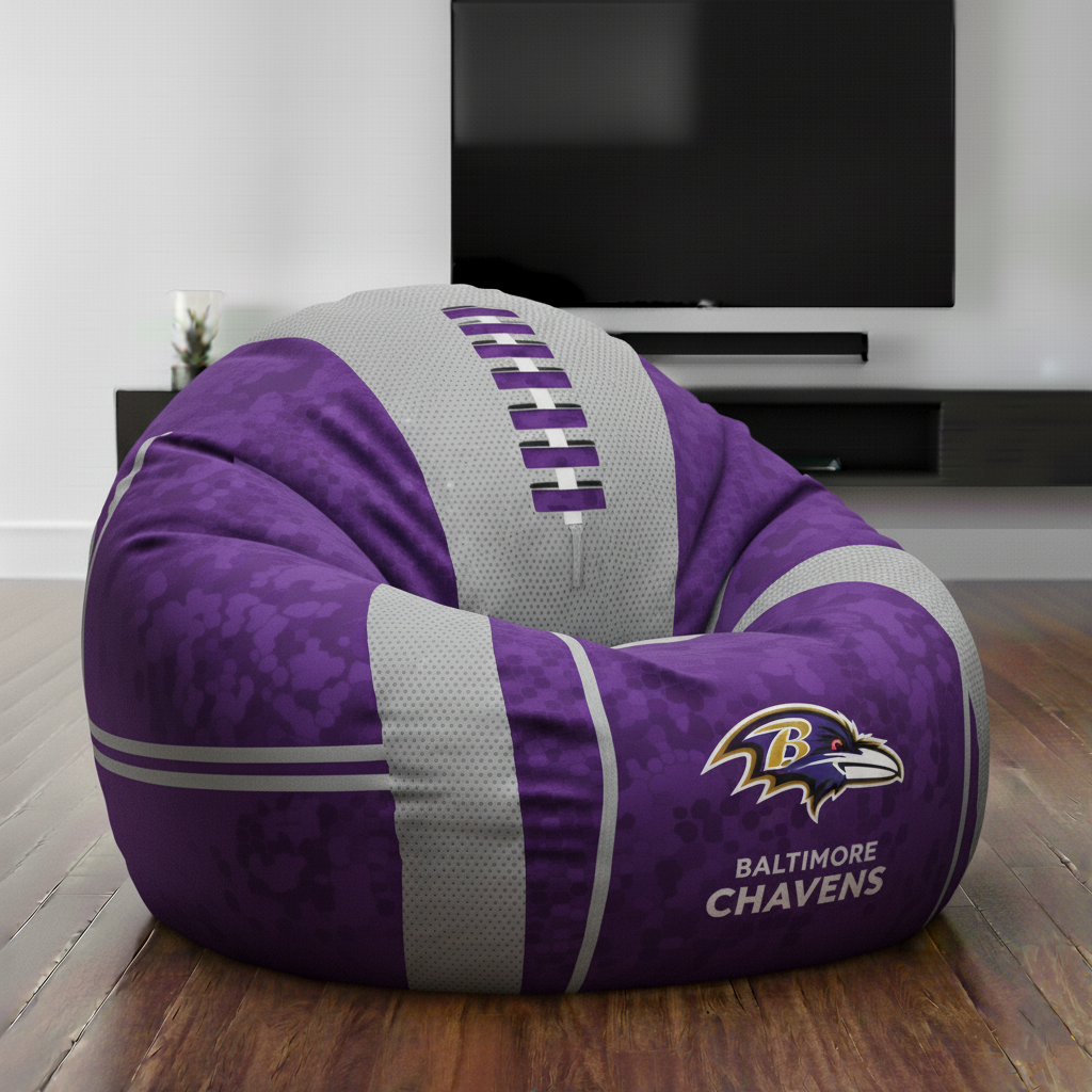 Premium NFL BAL Lounge Bean Chair V1 NMD TTV