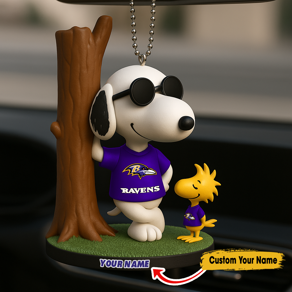 Premium NFL BAL x SNP Car Ornament V5 NMD TTV