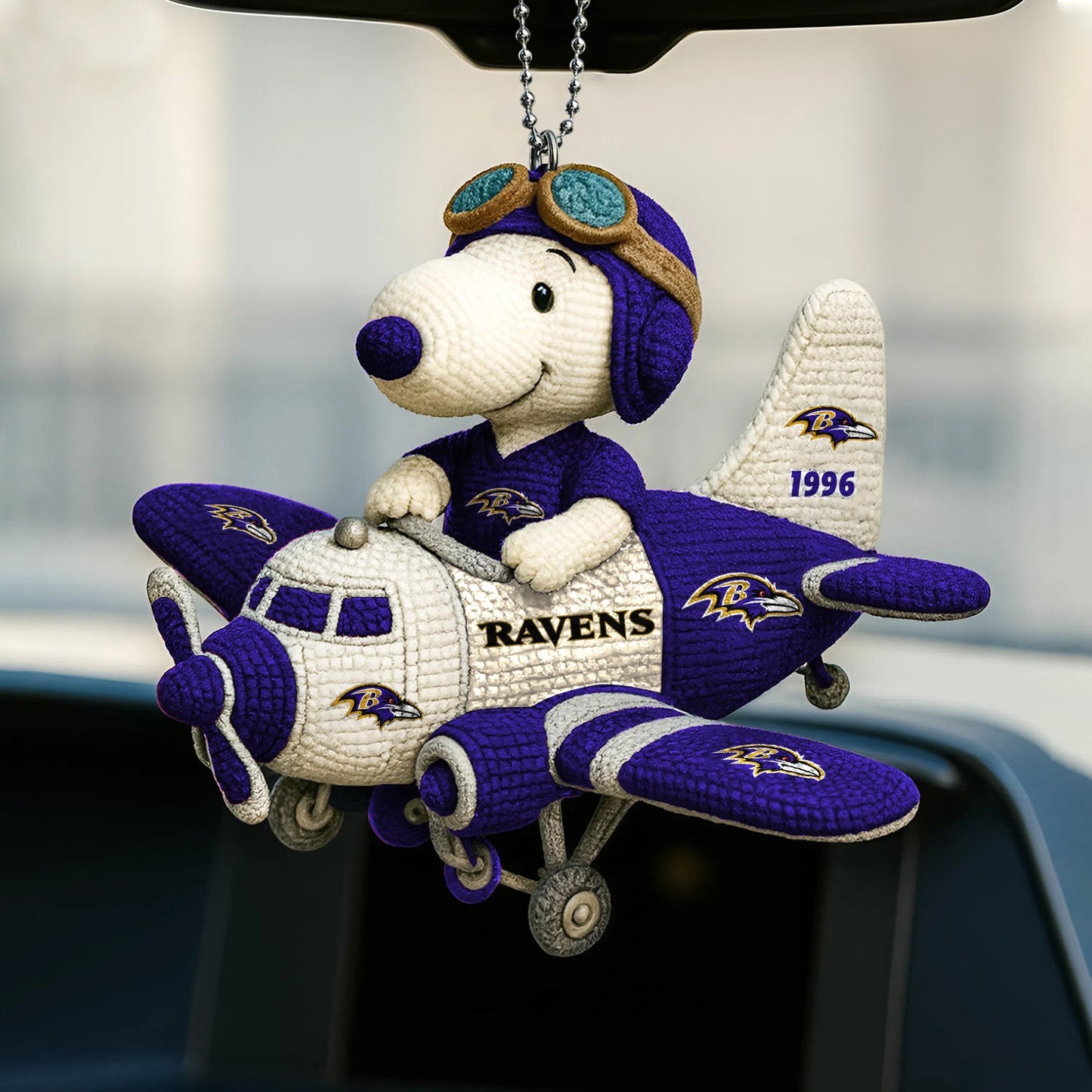 Premium NFL BAL x SNP Knitted Car Ornament V6 NMD NHM