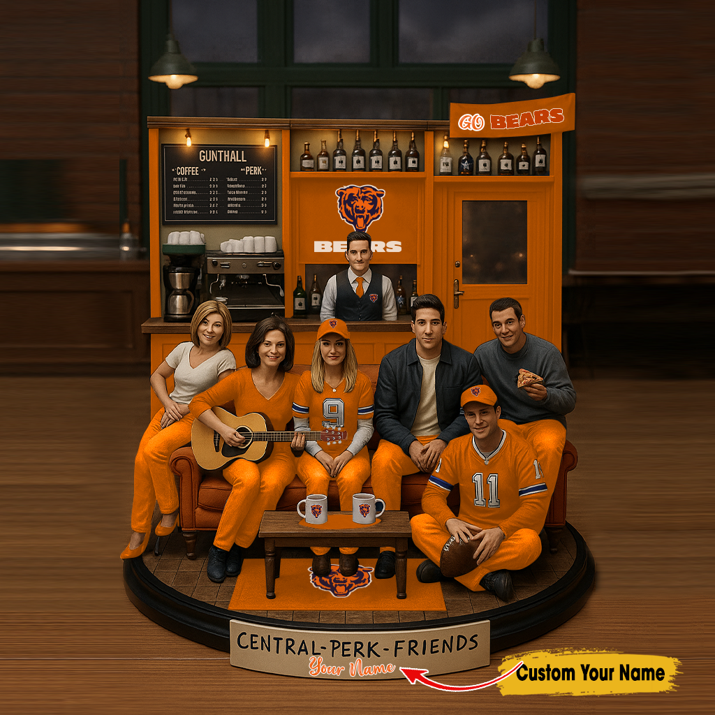 Premium NFL CHI x FR Acrylic Plaque V3 NMD TTV