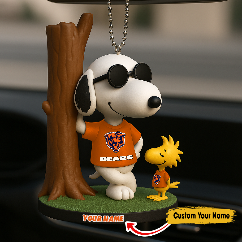 Premium NFL CHI x SNP Car Ornament V5 NMD TTV