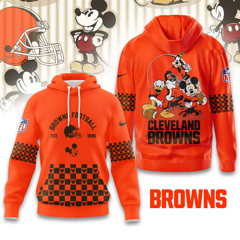 Premium NFL CLE x MKM Hoodie V1 NMD TTV